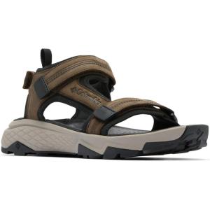 Columbia mens Peakfreak Rush Sandal Lea(Cordovan/Pebble)