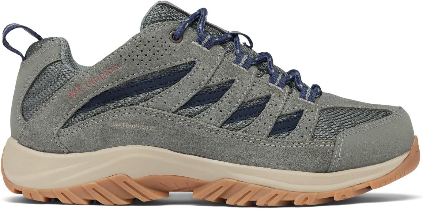 imageColumbia Womens Crestwood Waterproof Hiking ShoesSedona Sage Beetroot