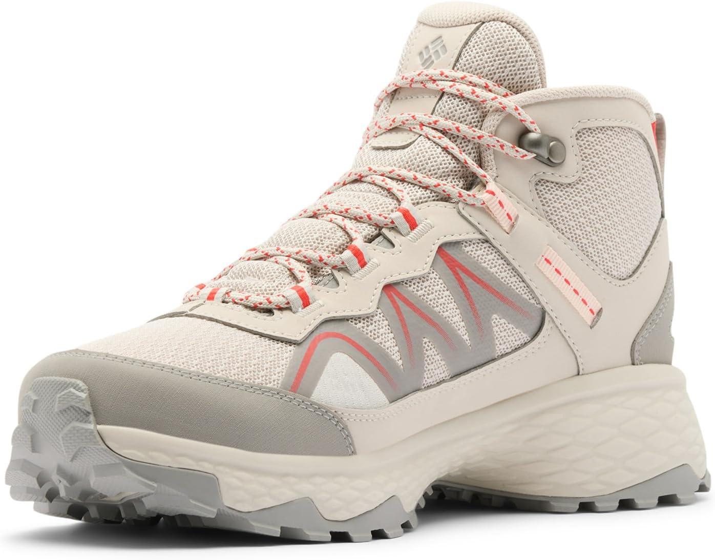 imageColumbia Womens Peakfreak Rush Mid Outdry BootsCloud GreyPoppy Red