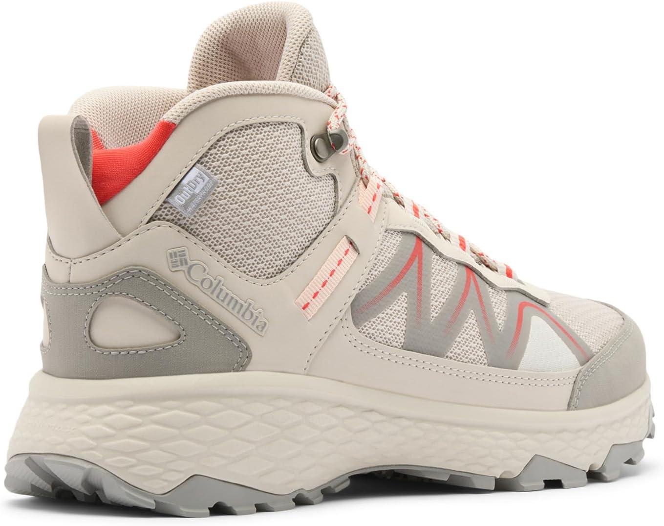imageColumbia Womens Peakfreak Rush Mid Outdry BootsCloud GreyPoppy Red
