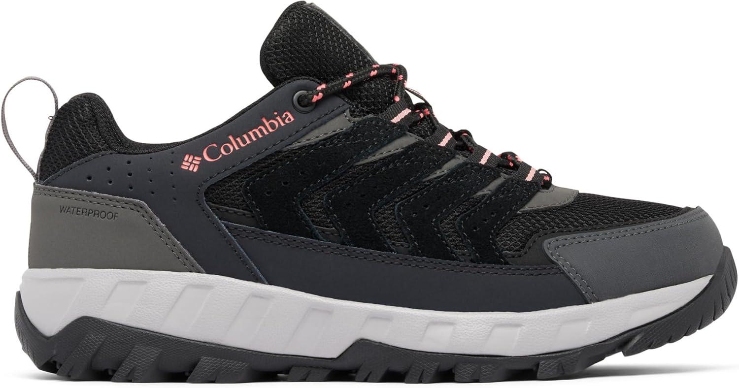 imageColumbia Womens Strata Trail Low Waterproof Brown Hiking ShoeBlackJuicy
