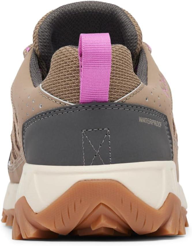imageColumbia Womens Strata Trail Low Waterproof Brown Hiking ShoeWet SandBerry Patch