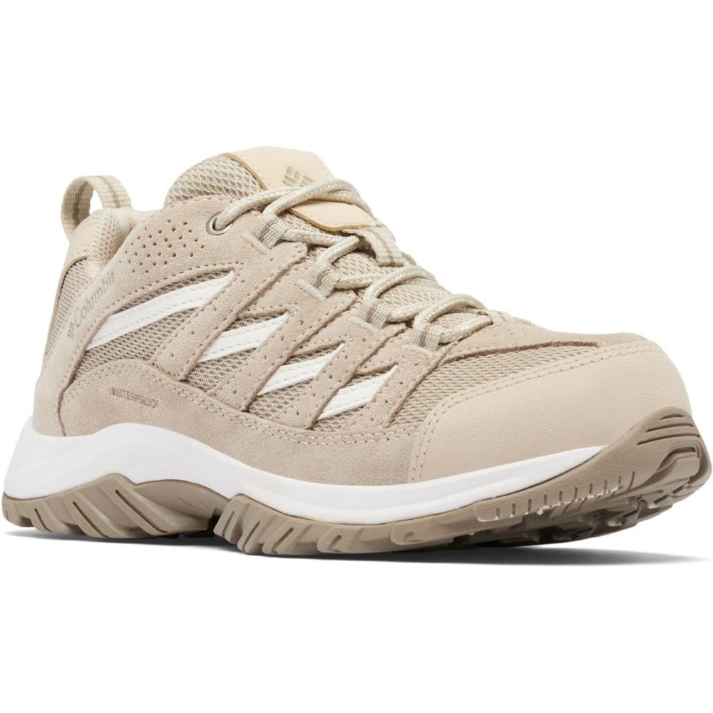 imageColumbia Womens Crestwood Waterproof Hiking ShoesAncient FossilPebble