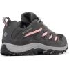Columbia Women’s Crestwood Waterproof Hiking Shoes(Dark Grey/Salmon Rose)