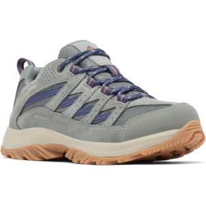 Columbia Women’s Crestwood Waterproof Hiking Shoes(Sedona Sage  Beetroot)