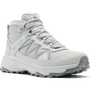 Columbia Women’s Peakfreak Rush Mid Outdry Boots(Grey Ice/Marine Light)