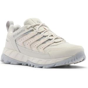 Columbia Women’s Strata Trail Low Waterproof Brown Hiking Shoe(Cloud Grey/Steam)