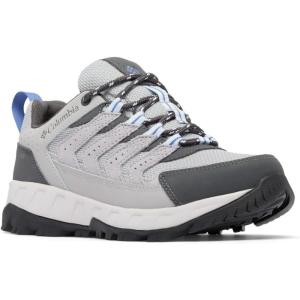 Columbia Women’s Strata Trail Low Waterproof Brown Hiking Shoe(Steam/Eve)