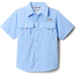 Columbia Boys PFG Bahama II Short Sleeve Shirt(Sail)