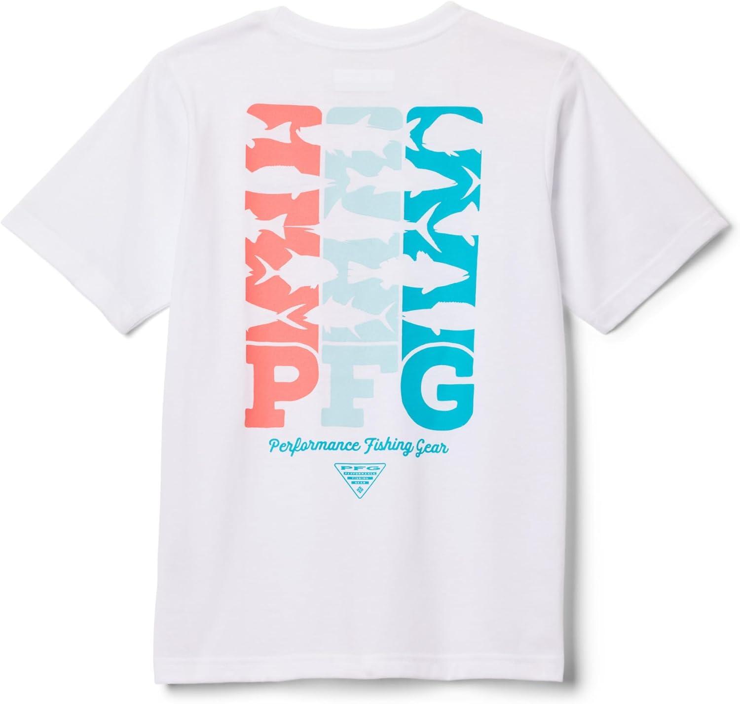 imageColumbia Boys CasualWhite Graphic