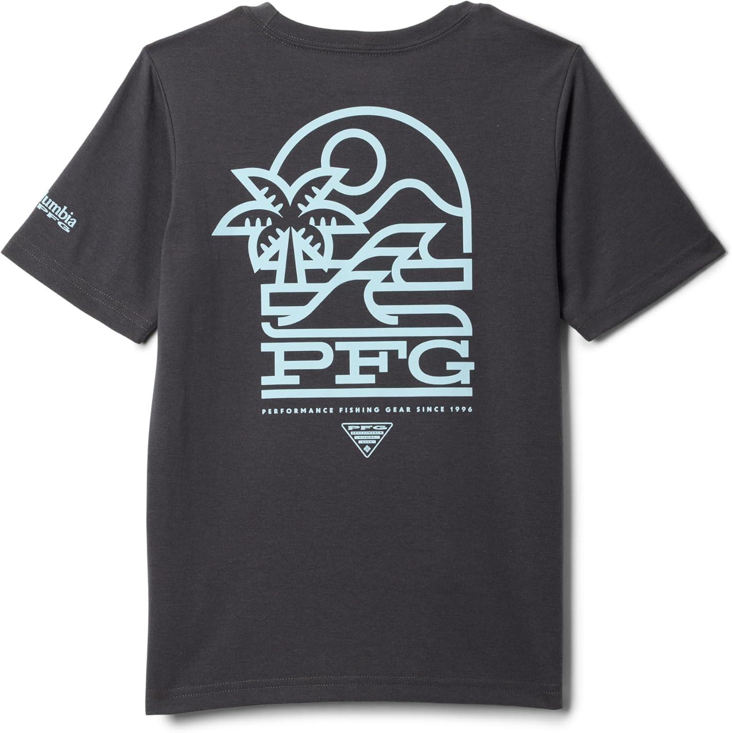 imageColumbia Boys PFG Palm Waves Short Sleeve TeeShark