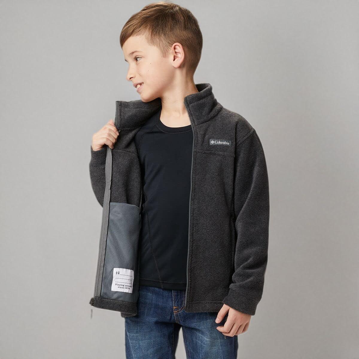 imageColumbia Boys Steens Mt Ii FleeceCharcoal Heather