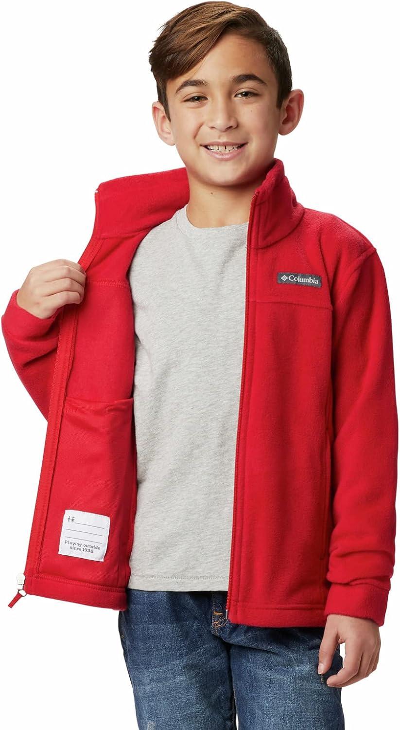 imageColumbia Boys Steens Mt Ii FleeceMountain Red