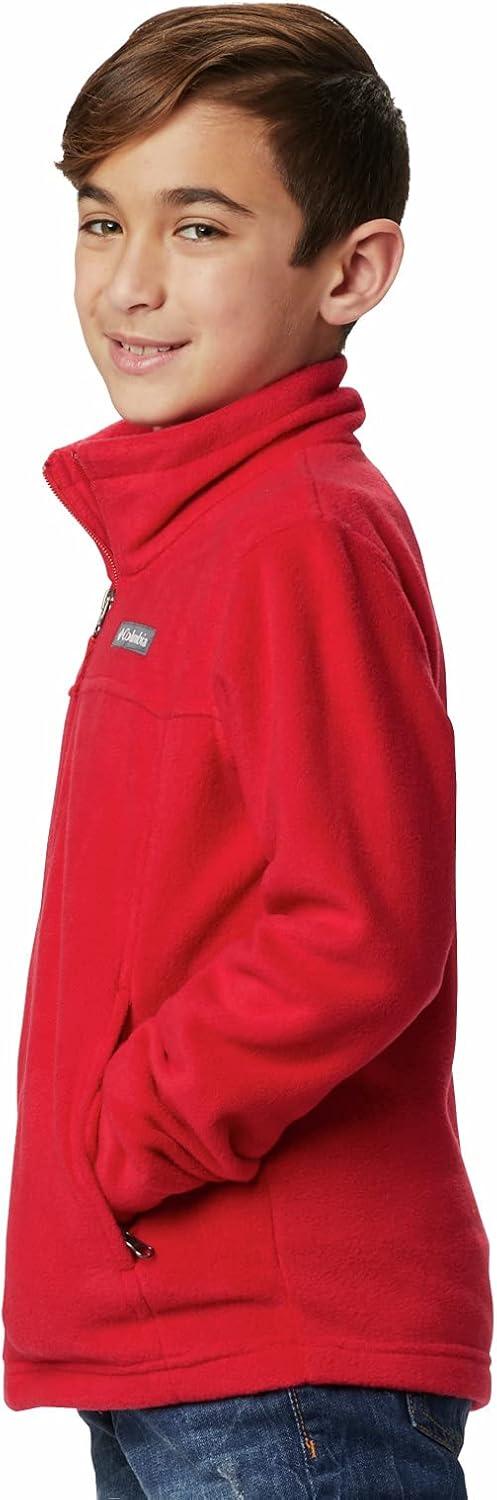 imageColumbia Boys Steens Mt Ii FleeceMountain Red