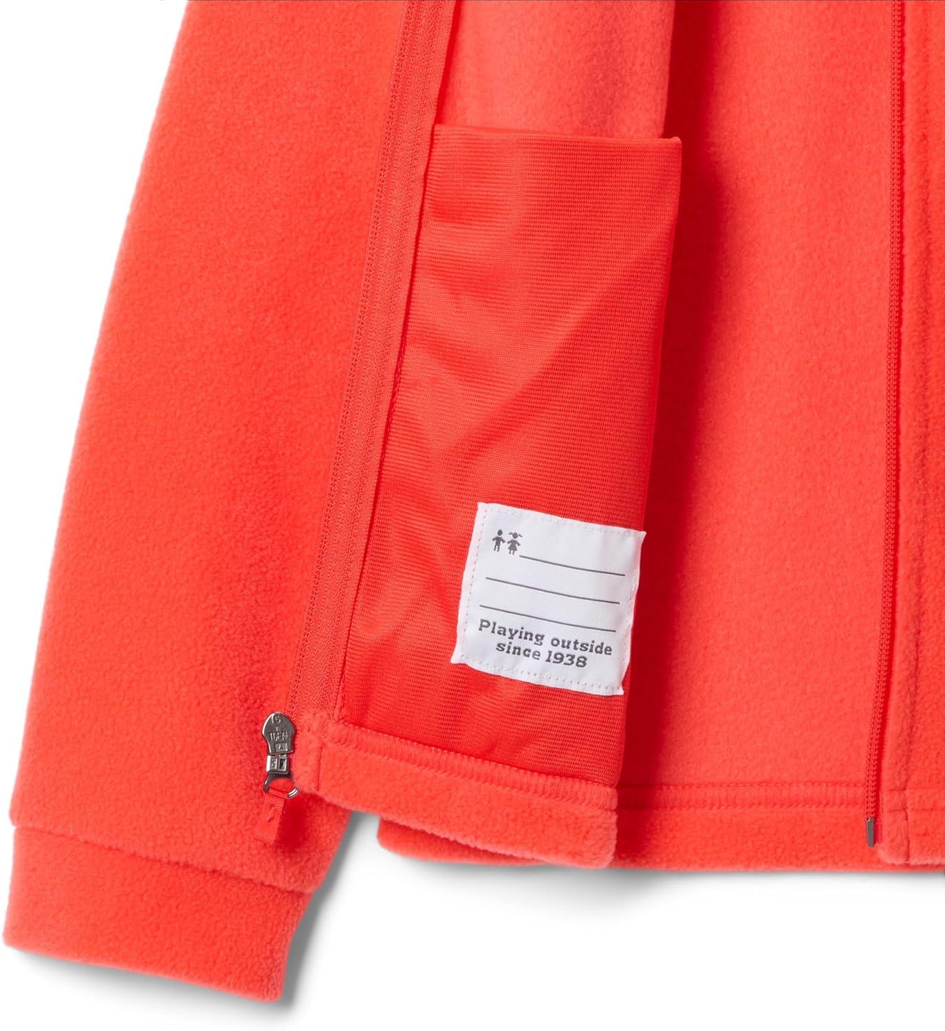 imageColumbia UnisexBaby Benton Springs Fleece JacketPoppy Red