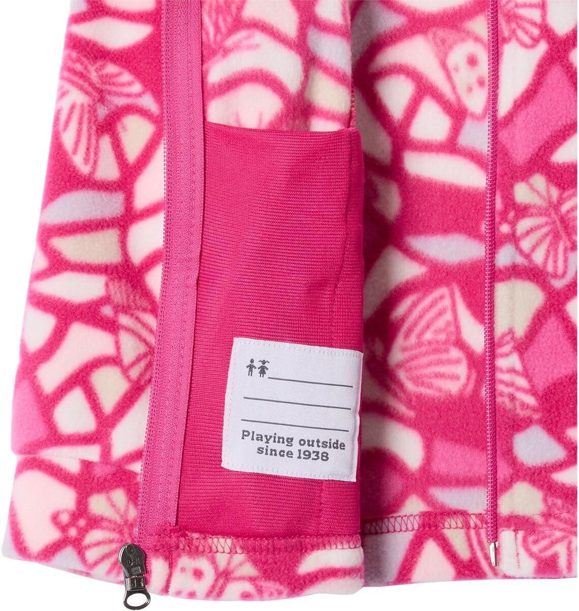 imageColumbia Youth Girls Benton Springs II Printed FleeceGuava Pink Fly High
