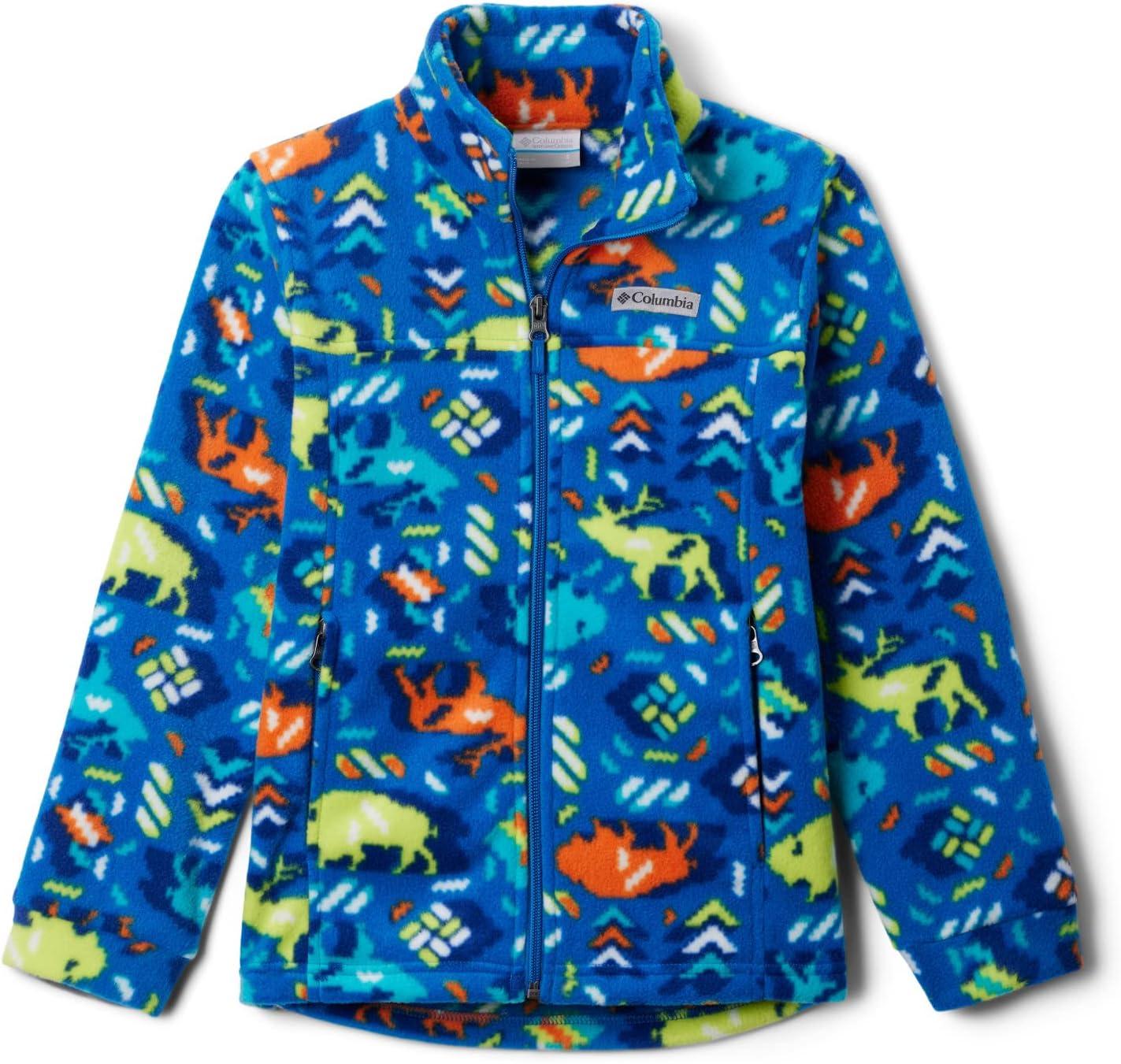 imageColumbia boys Zing Iii Fleece JacketBright Indigo Buffaloroam