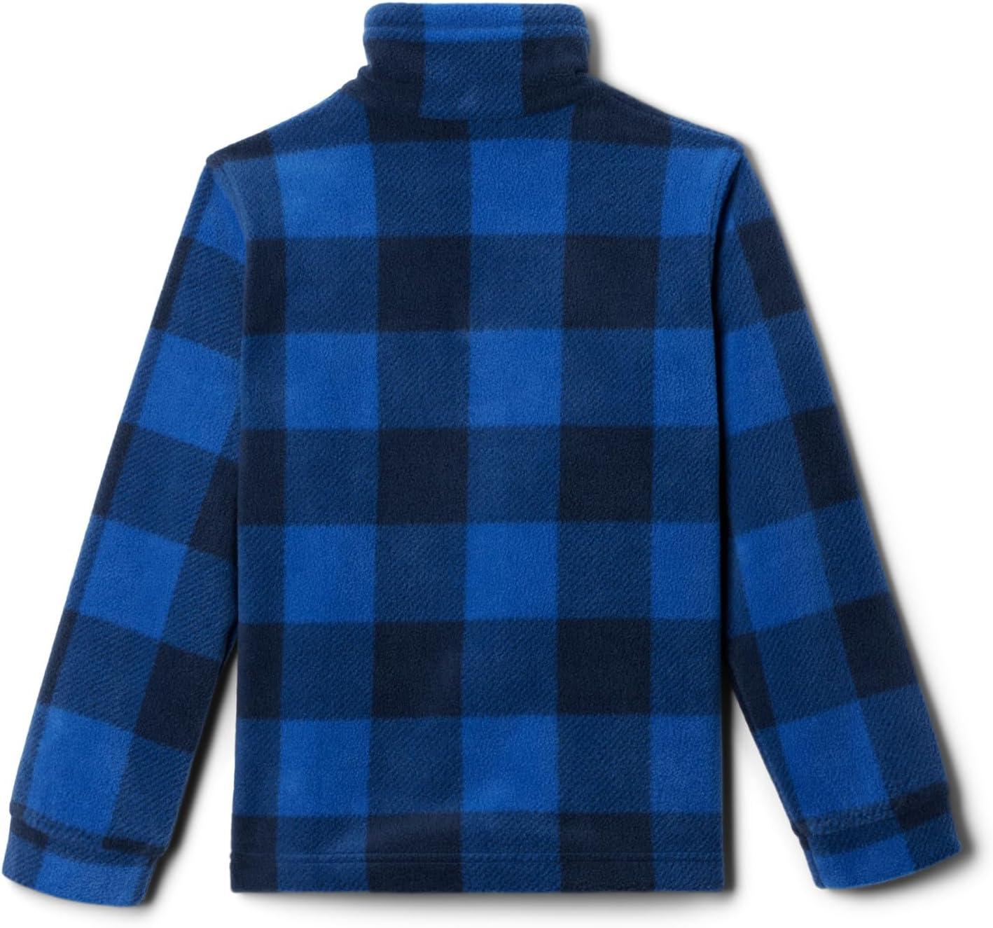 imageColumbia boys Zing Iii Fleece JacketMountain Blue Check