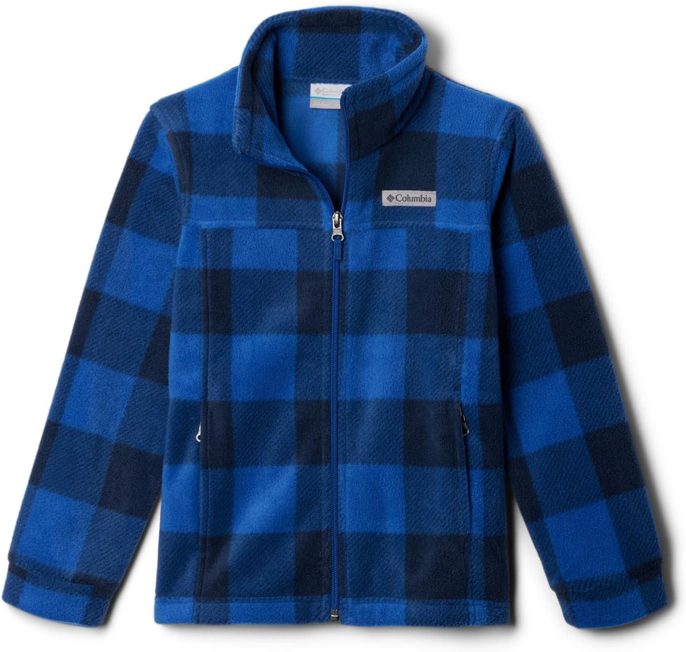 imageColumbia boys Zing Iii Fleece JacketMountain Blue Check