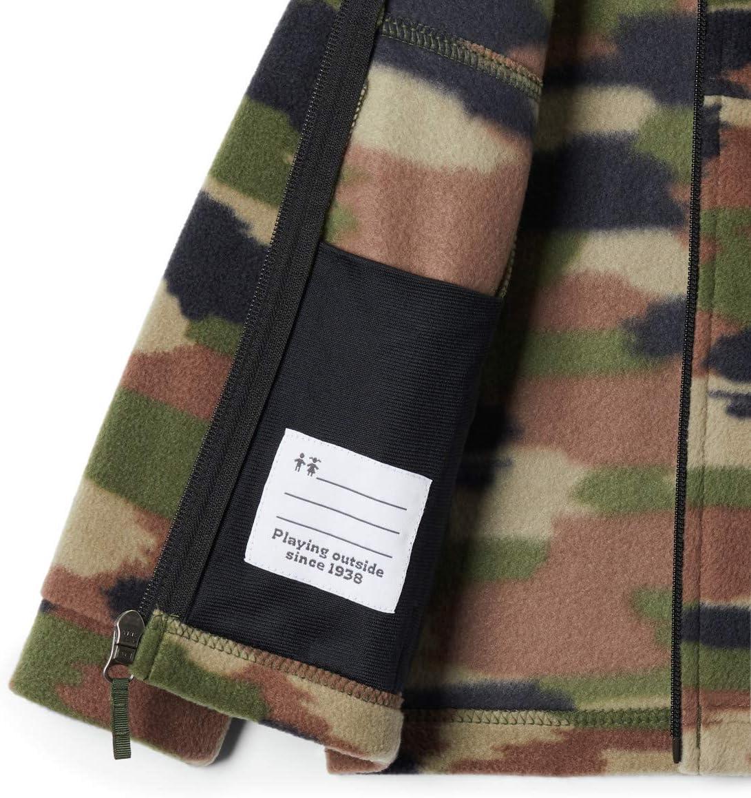 imageColumbia boys Zing Iii Fleece JacketSurplus Green Brushed Camo
