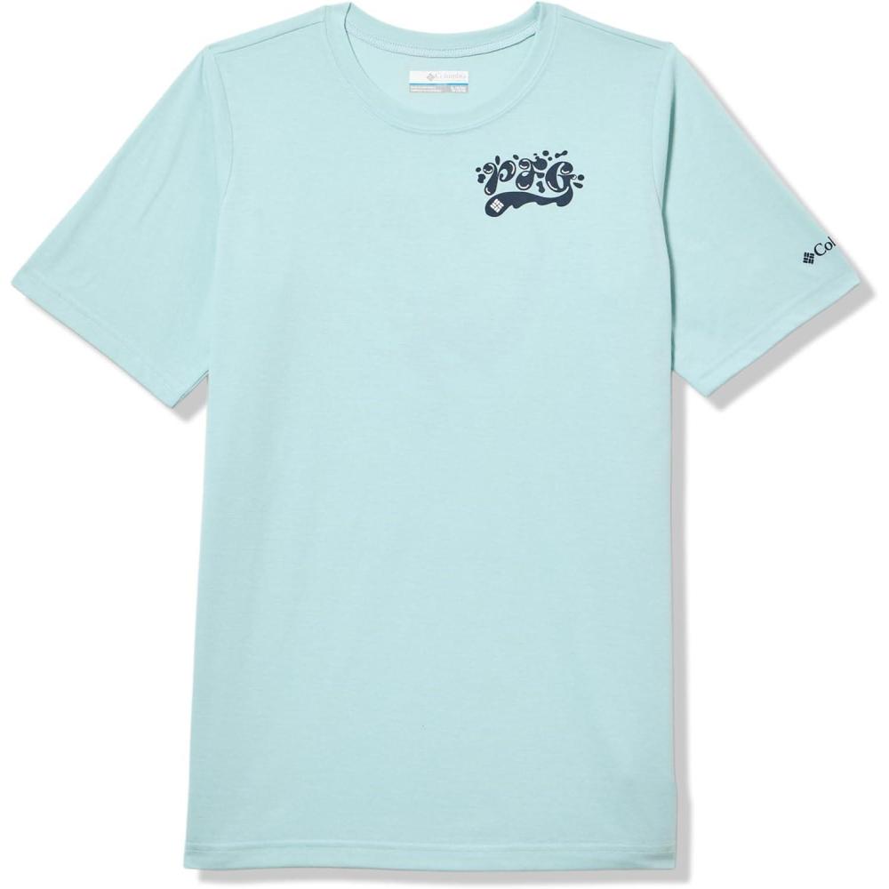 imageColumbia Boys PFG Palm Waves Short Sleeve TeeMarine Light