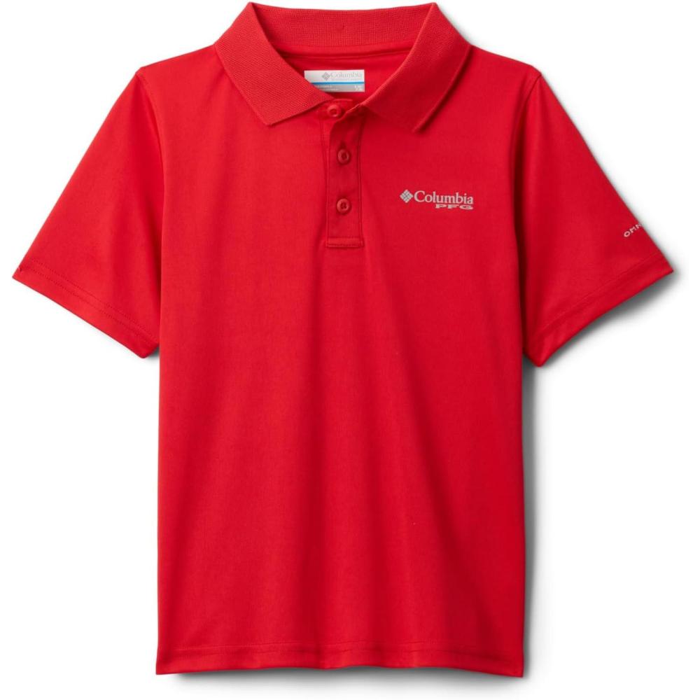 imageColumbia Boys PFG Slack Tide PoloRed Spark