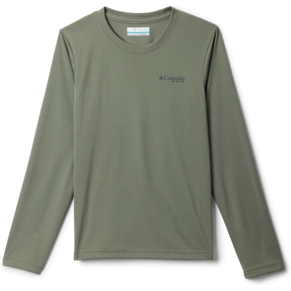 imageColumbia Boys Terminal Tackle PFG Fish Bars Long SleeveCypress Graphic