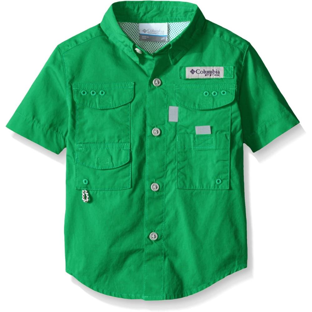 imageColumbia Sportswear Mens Bonehead Short Sleeve ShirtDark Lime
