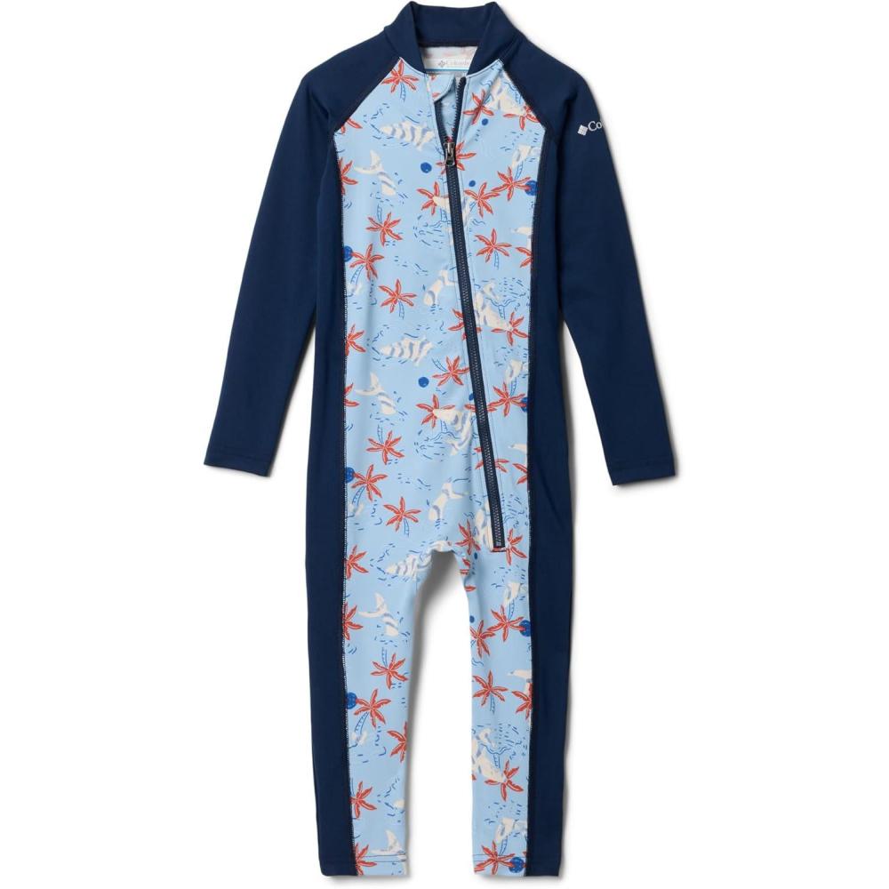 imageColumbia Unisex Baby Sandy Shores II SunsuitRipple Blue SharktimeColl Navy