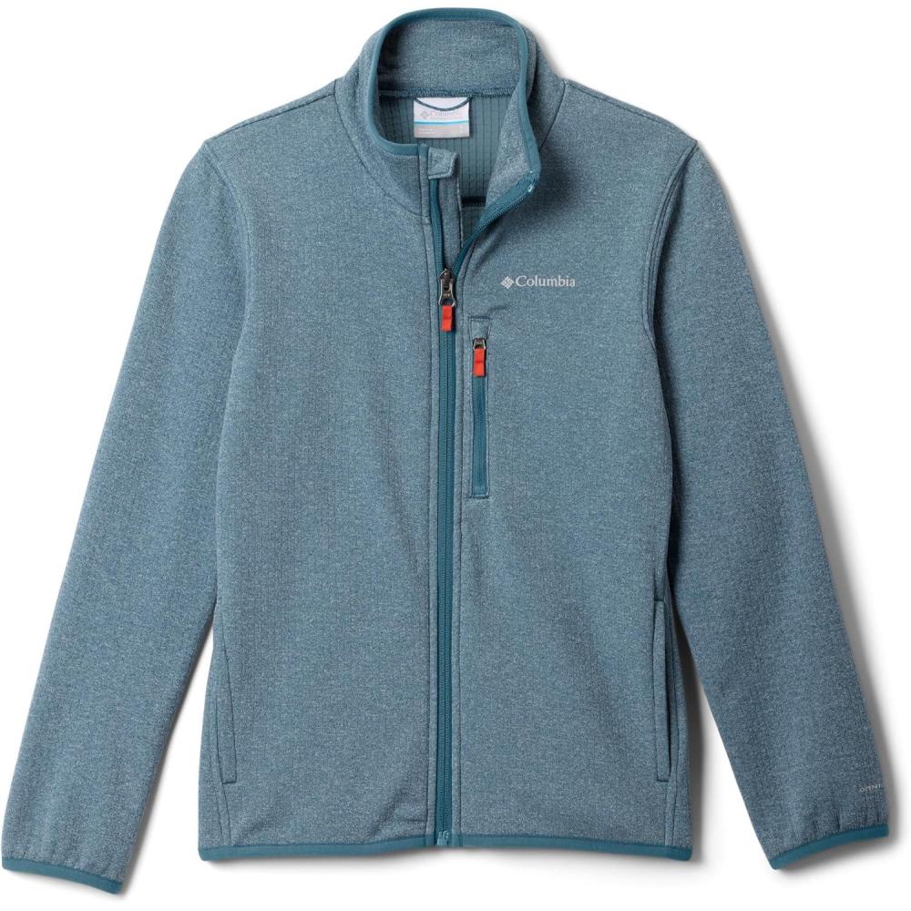 imageColumbia Youth Essential Hike Grid Fleece Full ZipEverblue