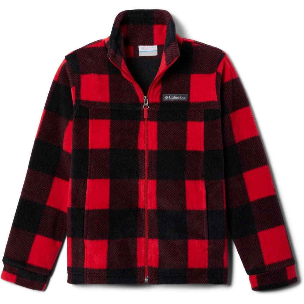 imageColumbia boys Zing Iii Fleece JacketMountain Red Check