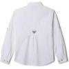 Columbia Boys’ PFG Bahama II Long Sleeve Shirt(White)