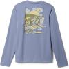 Columbia Boys Terminal Tackle PFG Fish Shine Long Sleeve(New Moon)