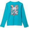 Columbia Boys Terminal Tackle PFG Fish Shine Long Sleeve(Ocean Teal)