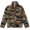 Columbia boys Zing Iii Fleece Jacket(Surplus Green Brushed Camo)