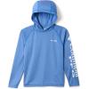 Vivid Blue Heather/White Logo