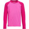 Columbia Youth Toddler Sandy Shores Long Sleeve Sunguard, Pink Ice/Guava Pink, 4T