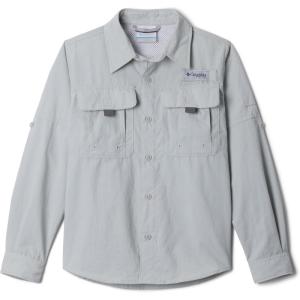 Columbia Boys’ PFG Bahama II Long Sleeve Shirt(Cool Grey)