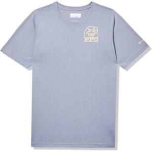 Columbia Boys’ PFG Palm Waves Short Sleeve Tee(New Moon)