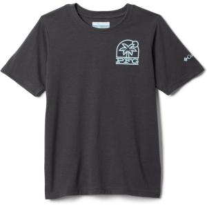 Columbia Boys’ PFG Palm Waves Short Sleeve Tee(Shark)