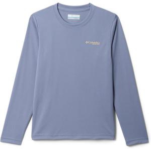 Columbia Boys Terminal Tackle PFG Fish Shine Long Sleeve(New Moon)