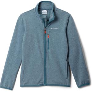 Columbia Youth Essential Hike Grid Fleece Full Zip(Everblue)