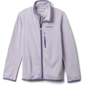 Columbia Youth Essential Hike Grid Fleece Full Zip(Lavender Pearl)