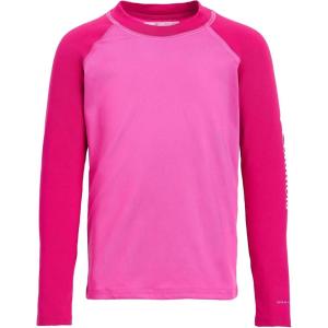 Columbia Youth Toddler Sandy Shores Long Sleeve Sunguard, Pink Ice/Guava Pink, 4T