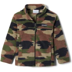 Columbia boys Zing Iii Fleece Jacket(Surplus Green Brushed Camo)