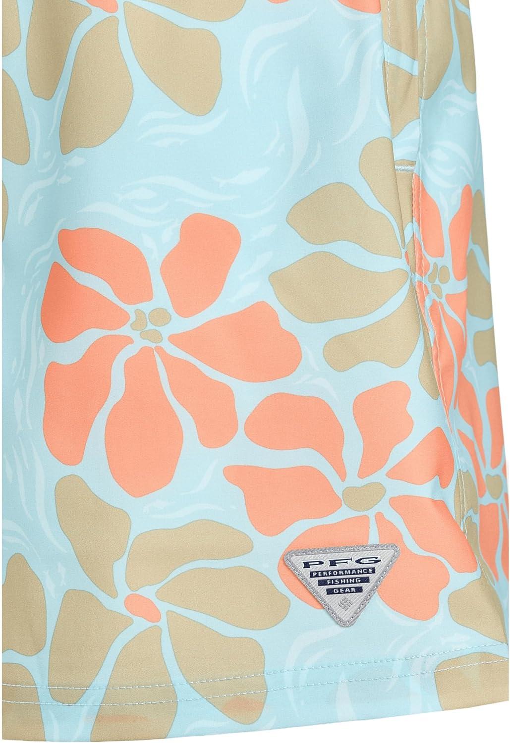 imageColumbia Boys PFG Rambler Printed Water ShortMarine Light Floated