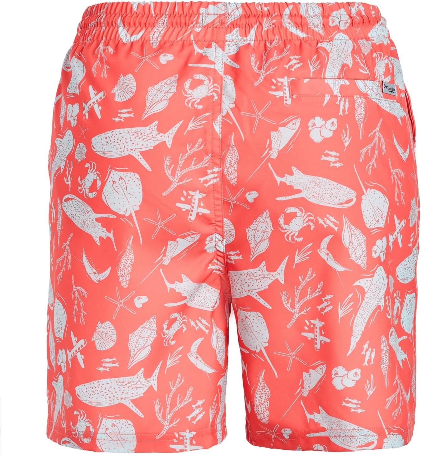 imageColumbia Boys PFG Rambler Printed Water ShortMelonade Undersea
