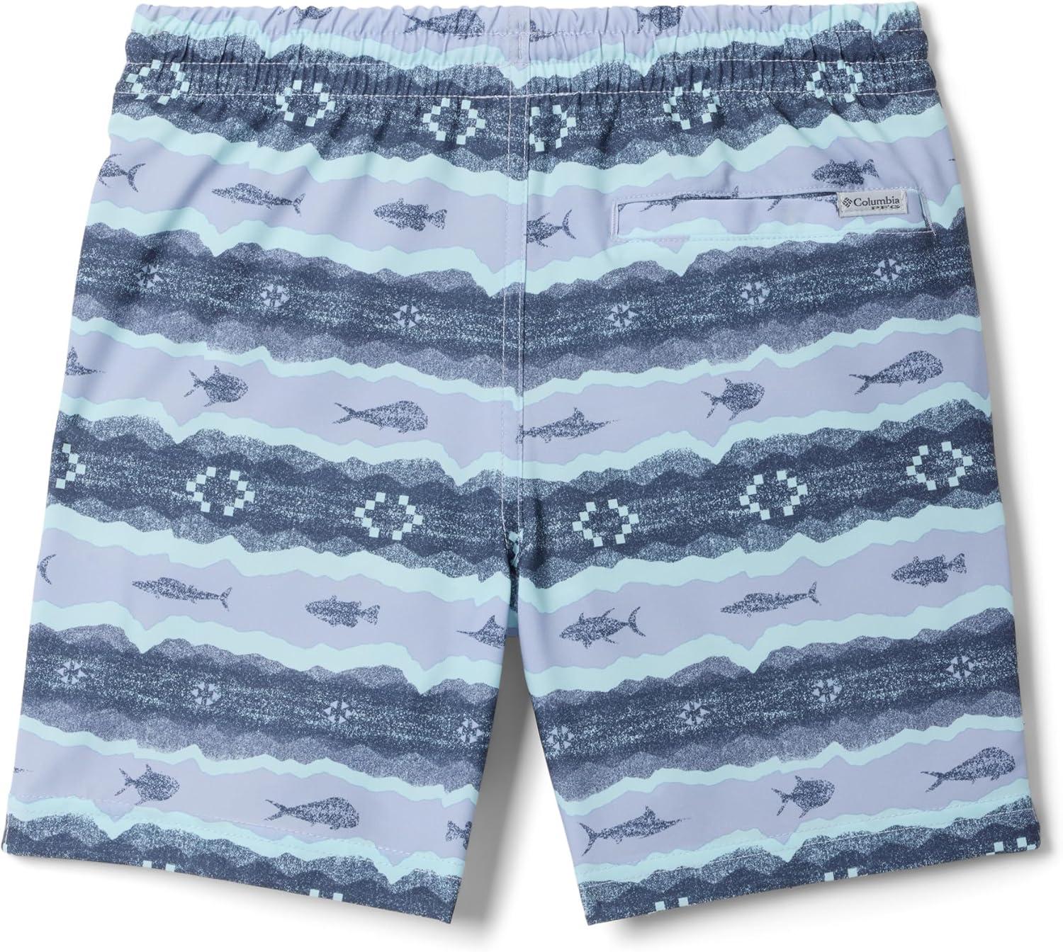 imageColumbia Boys PFG Rambler Printed Water ShortTwilight Southwester