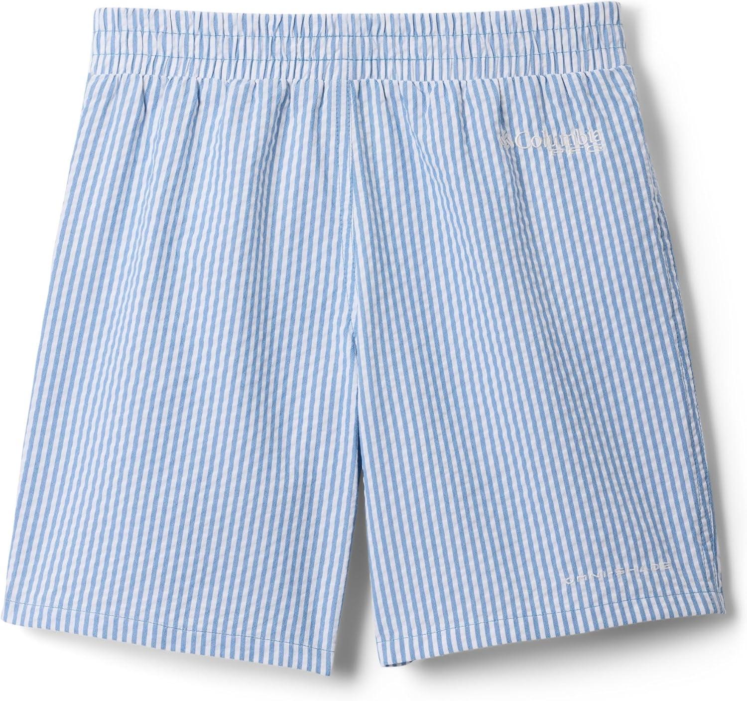 imageColumbia Boys PFG Super Backcast II ShortDark Pool Seersucker