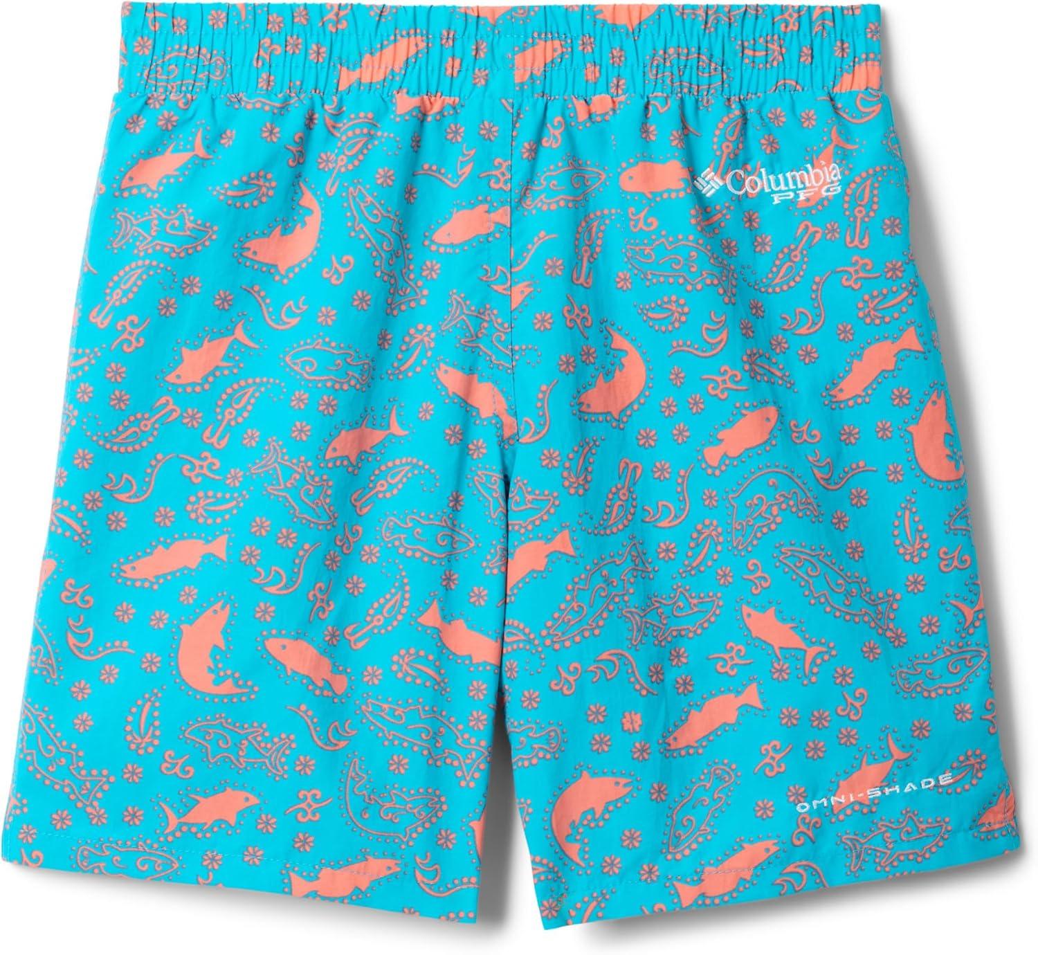 imageColumbia Boys PFG Super Backcast II ShortOcean TealPaisled Vacation